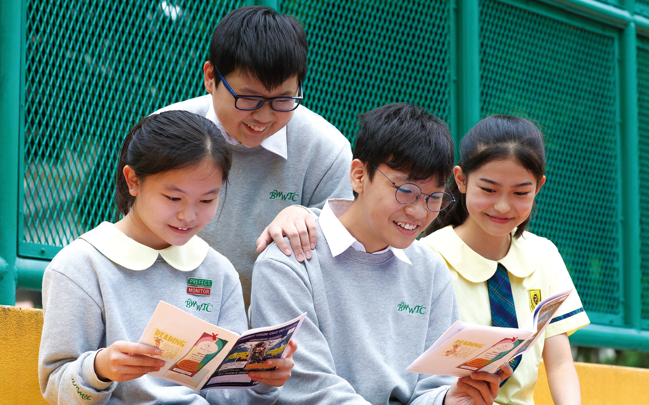 為提升學生的語文能力，並開拓不同範疇的知識領域，英文科及閲讀組開展第二階段畋園讀書高（Readers Dozen）廣泛閲讀計劃。