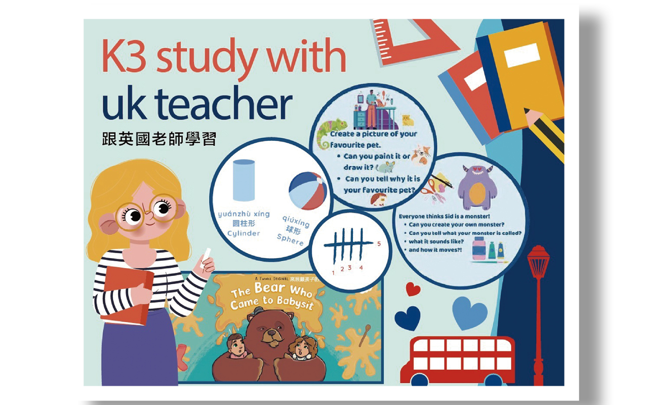 K3 study with UK teacher