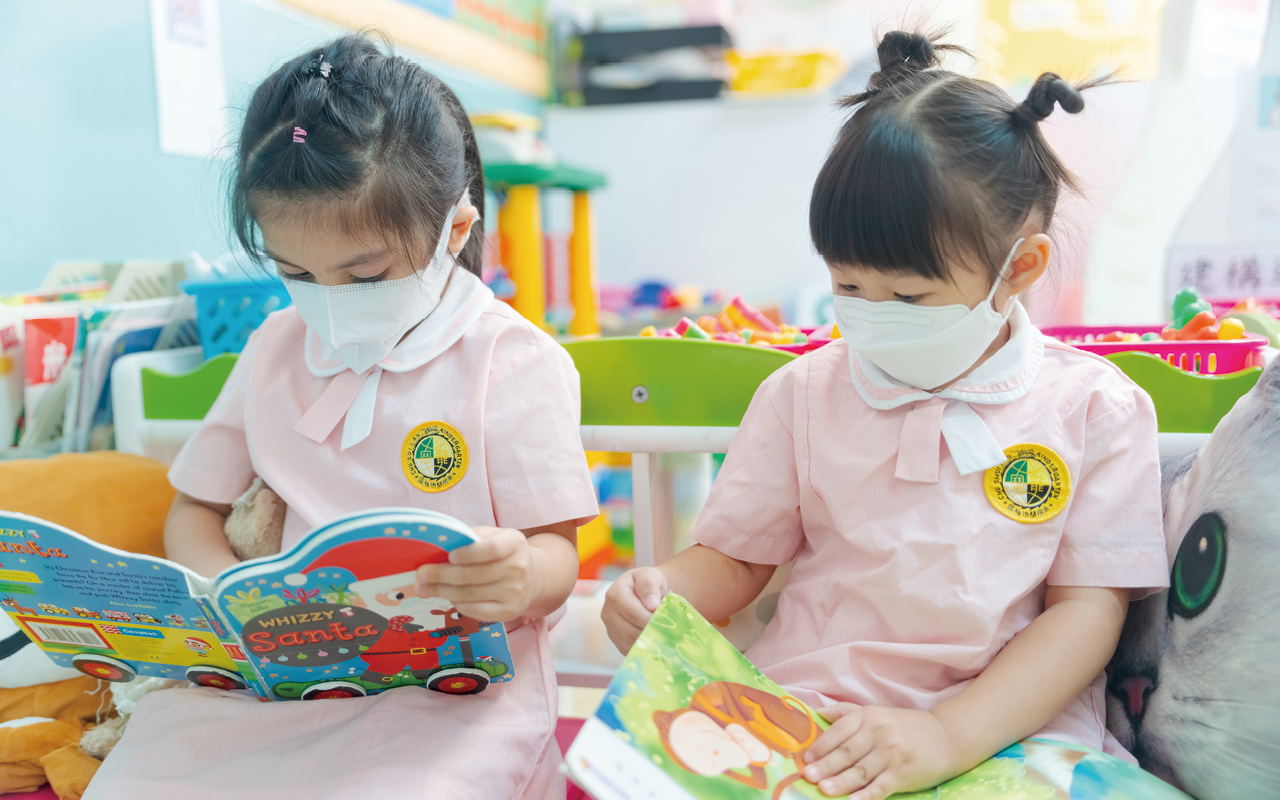 除了注重學童的品德培養外，譚校長也致力提升小朋友的識字能力。
