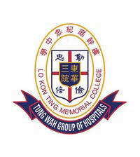 東華三院盧幹庭紀念中學的校徽