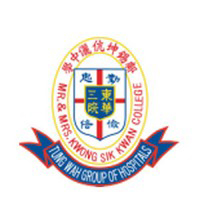 東華三院鄺錫坤伉儷中學的校徽