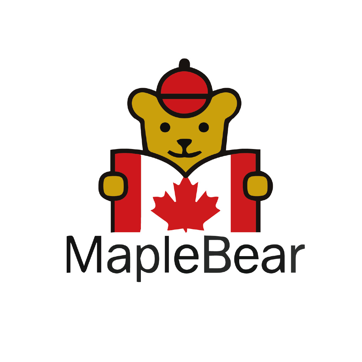 楓葉小熊加拿大國際幼稚園的校徽