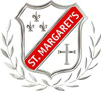 聖瑪加利男女英文中小學的校徽